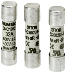 Bezpiecznik 6A 10 x 38mm 600V ac Siemens