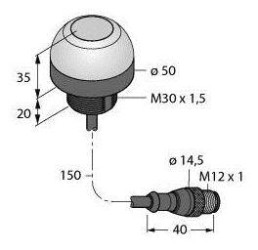Czujnik umiejscowienia Turck 3091415 1 szt.