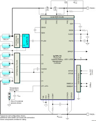 PowerLAN Master gateway controller with PowerPump cell Balancing technology