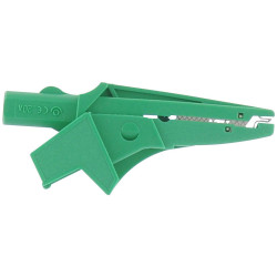 Metrel 20991646 A 1309 Alligator Clip Green ensures good contact