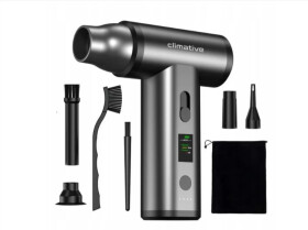 Mocna dmuchawa akumulatorowa elektryczna JF03 kompresor LED Air Duster USB