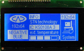 LCD-AG-192064G-BIW W/B-E6