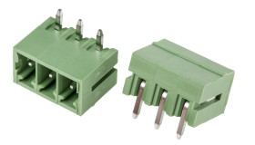 Klucz polaryzacyjny 3-pinowe raster: 3.81mm -rzędowe RS PRO Przepust Męski