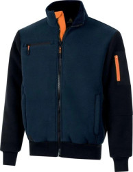 Kurtka polarowa - Polar poliester, kolor Granatowo-czarny, rozmiar: L, PORTOBMGT