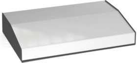 Steel enclosure, (L x W x H) 204 x 299 x 34 mm, gray, 500-0950