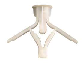 Kołek sprężynowy, materiał: Nylon, Ø 10mm, RS PRO