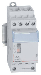 Stycznik instalacyjny Legrand Legrand 412551 412551, 4 styki, 230 V, 25 A, 1 szt.