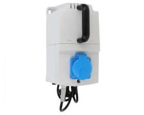 Transformator 1-fazowy przenośny separacyjny PFS 250 230/230V 1,1A, w obudowie, IP54, Ta 40, 16152-9998