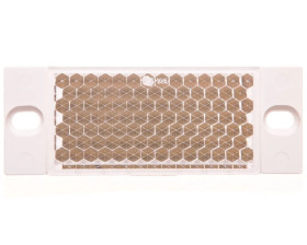 Odbłyśnik prostokątny 56x28mm PMMA/ABS PL30A 1002314