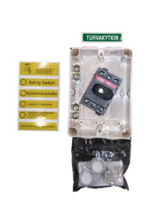 Rozłącznik z bezpiecznikami 3 W obudowie Plastikowe przełączniki bezpieczeństwa OT16-63 ABB 1SCA02