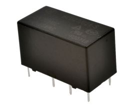 Przekaźnik; elektromagnetyczny miniaturowy; HFD27-024-S (JRC27F); 24V; DC; 2 styki przełączne; 1A; 125V AC; 2A; 30V DC; do druku