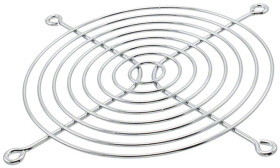 Osłona wentylatora 119 x 119mm wymiary zew 115.57 (Dia.)mm rozstaw otworów 104.78mm Metal