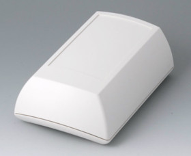 ABS enclosure, (L x W x H) 150 x 100 x 55 mm, gray white (RAL 9002), IP54, B7015207