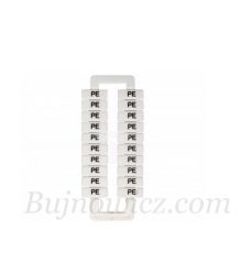 Oznacznik do zĹÄczek EURO 43192 " PE " biaĹy