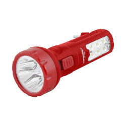 Latarka ręczna 5+6LED TS1128 cze 230V,ładowalna TS-1128