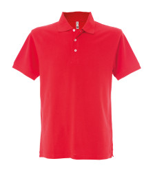 SAN FRANCISCO MAN RED POLO