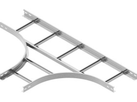 Trójnik drabinki TDC100H60 N grubość blachy 2,0mm 467310 BAKS