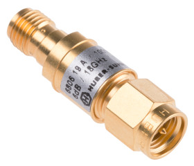 Tłumik RF 6dB SMA wtyk/gniazdo DC → 18GHz 50Ω