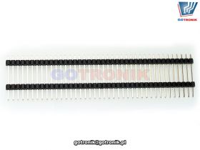 Listwa szpilkowa GOLD-PIN 1x40 wysoka h=25mm