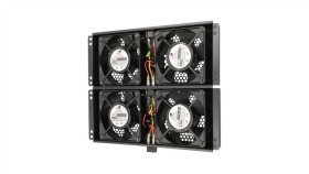 Jednostka Chłodząca 4 Wentylatory, Z Kablem Do Termostatu Extralink