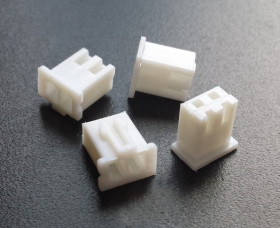 Z. 2pins 2.54 KORPUS WHITE