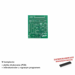 Regulator obrotów silnika modelarskiego RC - PCB i mikroprocesor do projektu AVT 2839