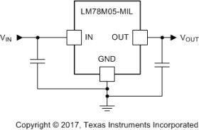 500 mA 5V Fixed Output Linear Regulator / LDO