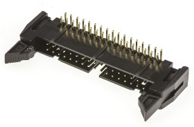 Wtyk PCB 34-pinowe raster: 2.54mm 2-rzędowe Amphenol Communications Solutions Przewlekany 3.0A 250.0 V.
