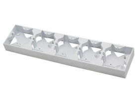 AS ANTYBAKTERYJNY Puszka instalacyjna do serii As pięciokrotna produkt zawiera szkło fosforanowo-srebrowe PNP-5GA/00 OSPEL