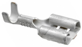 Konektor płaski Żeński 5.14mm² 20 → 15,5 AWG długość 20.2mm Izolacja: Nieizolowane Cyna