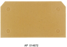 End plate for SAK series, 0146720000