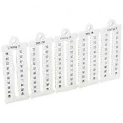 Płytka oznaczników kablowych szerokość 5 31-40 pozioma 039508 /1000szt.