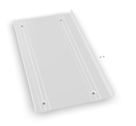 Wall mount, ABS/aluminum, (L x W x H) 155.8 x 294 x 14.5 mm, nature/black, for ATPH 18..-0300, 92800300