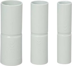 Złączka rury instalacyjnej Heidemann 13187, EN20, 5 szt, szara