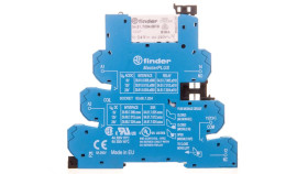 Przekaźnikowy Moduł Sprzęgający 6,2Mm Masterplus 1P 6A 24Vac/Dc Styki Agni...