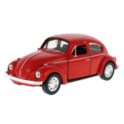 Model VW Beetle Czerwony 1:34