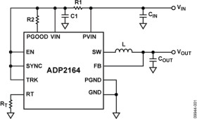 6.5V, 4 A, High Efficiency, Step-Down DC-to-DC Regulator
