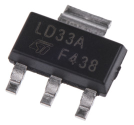 MOSFET P-kanałowy 3 A SOT-223 60 V SMD Pojedynczy 2,6 W 160 miliomów