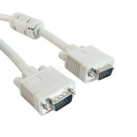 KAB105.F02WW Kabel VGA (sygnałowy 15 pin) 1.5mb [wtyk-wtyk] + filtr
