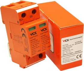 Ogranicznik przepięć fotowoltaiczny DC typ 2 (C) 2P 1000V VCX Professional do ochrony paneli solarnych PV