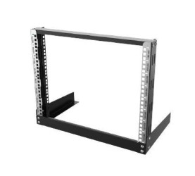 MIRSAN Stojak montażowy 19 4U szerokość 516mm głębokość 300mm czarny