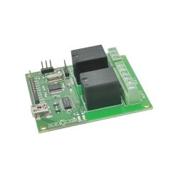 2 Channel USB Relay Module - moduł z 2 przekaźnikami i interfejsem USB