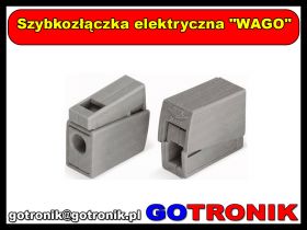 Szybkozłączka elektryczna typu "WAGO"