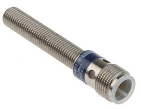 Czujnik zbliżeniowy M8 Indukcyjny 2,5 mm Telemecanique Sensors Wpuszczany 12→ 48 V DC długość 62mm Gwintowany