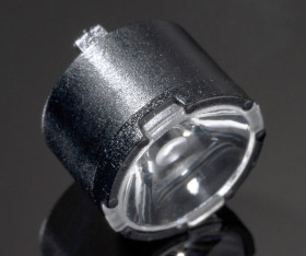 Soczewka LED punktowa 9.9 (Dia.) x 6.8mm, D 9.9mm, kąt widzenia 14,5 → 24°, do użytku z Cree XP-E, Cree XP-G,
