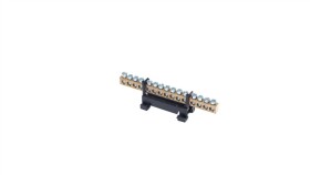Listwa Zaciskowa Na Szynę L15 Fazowa 15-Torowa 16Mm 400V Ac 63A Czarna 81702007