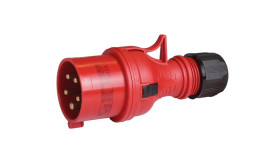 Wtyczka Przenośna 32A 5P 400V Czerwona Twist Wpp Typ B 32/5 Ip44 922085