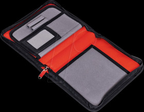 MA2610 Document folder, organiser, polyester, 255x200x50 mm
