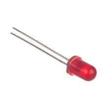 LED 5mm Red blinking (diffused) 100mcd, 50°