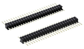 Złącze szpilkowe 25-pinowe raster: 1.27mm -rzędowe HARWIN Przewlekany 1.0A